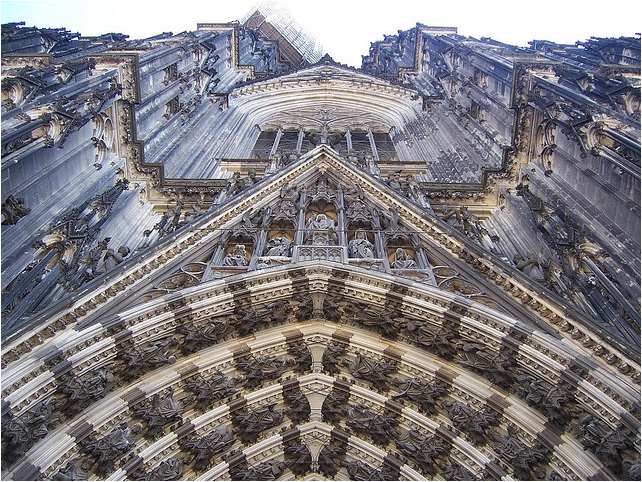 Architecture Of Cologne Cathedral Cologne Cathedral